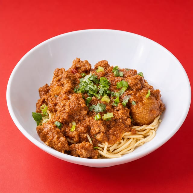 Spaghetti w/Meatballs.