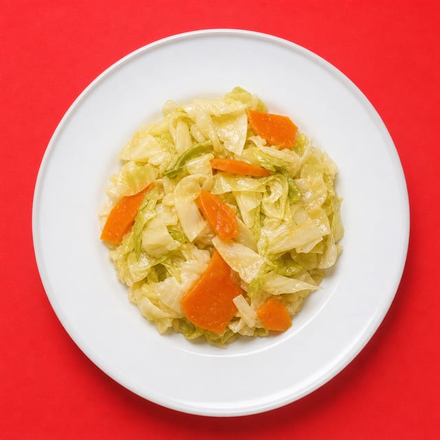Cabbage with Carrots.