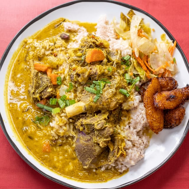 Curry Goat.
