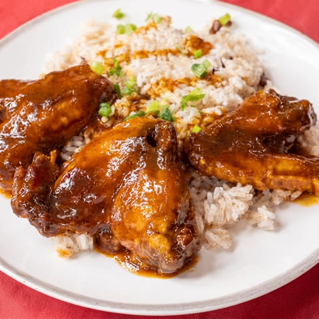 Barbecued Wings.