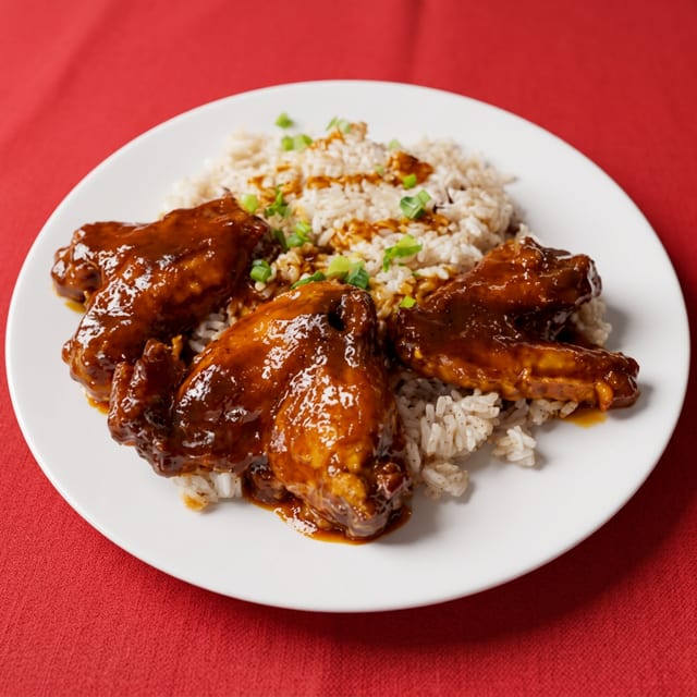 Barbecued Wings.